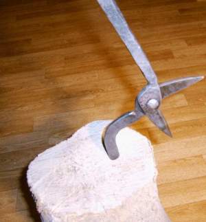 Blechscheren bewegung 1